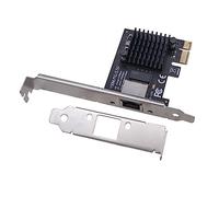Reapyyt Adaptateur réseau RJ45 100/1000M/2.5G Carte réseau Gigabit Carte réseau filaire Chipset RJ45 RTL8125BG Carte réseau PCIe PCI Express