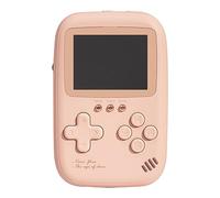 Reapyyt Console de Portable Rétro PSP à Double Port USB de 10000 MAh, Mini, de Poche, 2,8 Pouces, avec Batterie Externe - Rose. Réutilisable et Facile à Utiliser.