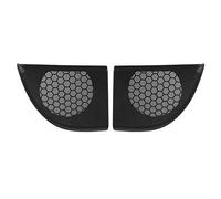 Reapyyt Grille de Haut-Parleur de Garniture de Haut-Parleur de Porte de Voiture pour - Classe Coupé W203 2008-2011 A20372703889051 L + R