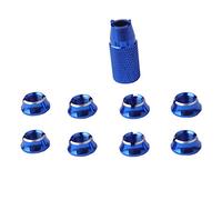 Reapyyt Interrupteur émetteur radio avec écrou fixe et clé d'installation pour télécommande RadioLink Futaba JR T8FG T14SG T18Sz T16Sz, Bleu