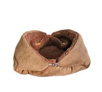 Reapyyt Lit chaud et épais pour chat - Multifonctionnel - Pliable - Pour chats et petits chiens - Lit d'intérieur pour chaton - Tapis de couchage pour chat, A