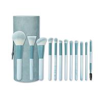 Reapyyt Lot de 12 pinceaux de maquillage, pinceaux de ponctuation, outils de beauté, pour débutants, pinceaux complets