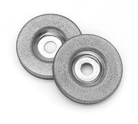 Reapyyt Lot de 2 disques diamantés de 50 mm pour affûteuses électriques multifonctionnelles accessoires pour aiguiser les meuleuses