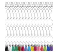 Reapyyt Lot de 30 kits vides transparents en acrylique pour projets de bricolage en vinyle