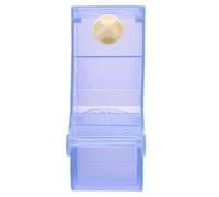 Reapyyt Mangeoire à Perroquets Bol de Nourriture pour Oiseaux Récipient de Nourriture pour Perroquets Bol d'alimentation à Structure Simple pour Oiseaux Fournitures Mangeoire à Oiseaux B