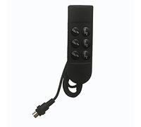 Reapyyt Pièces De Chaise Inclinable Électrique Interrupteur Inclinable Électrique Interrupteur Moteur Inclinable Interrupteur Manuel 6 Boutons pour Canapé Électrique