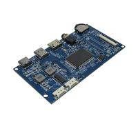 Reapyyt Pour Écran LCD EDP 30 Pin TN IPS Modification DIY Carte de Contrôle Pilote Compatible Type C (1366X768)