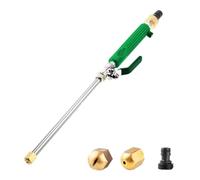 Reapyyt Raccord universel pour nettoyeur haute pression pour tuyau de jardin, buse de tuyau à haute pression pour tuyau de jardin, buse à jet 2 en 1, vert