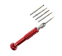 Reapyyt Rouge 5 dans 1 Tournevis Torx de Précision de Réparation de Montre de Téléphone Portable Set Outils de Réparation Montre Téléphone Vis de Précision