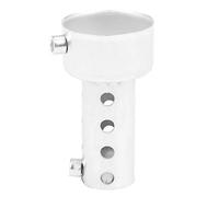 Reapyyt Silver Pot D'Échappement de Moto Peut Insérer Silencieux Baffle DB 42Mm X 80Mm