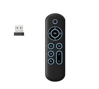 Reapyyt Souris Volante Double Modèle Clavier Rétro-Éclairé Smart TV Box