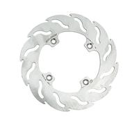 Rear Brake Disc Flame Fixed for optimal cooling and resistance - thickness...