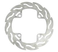 Moto-master Flame Honda/kawasaki 110204 Rear Brake Disc Argenté