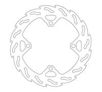 Rear Brake Disk Flame Fixed Factory for optimal cooling and resistance to...
