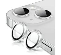 Rear Camera Protection For Iphone 13/13 Mini Tempered Glass, Lens Protector, 9h Hardness Hd Definition Anti-Scratch Ultra Resistant Lens Camera Protector, Silver