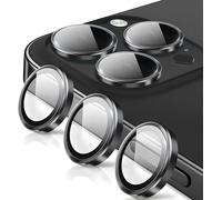 Rear Camera Protection For Iphone 16 Pro/16 Pro Tempered Glass, Lens Protector, 9h Hardness Hd Definition Anti-Scratch Ultra Resistant Lens Camera Protector, Black