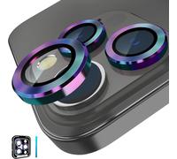 Rear Camera Protector Compatible With Iphone 14 Pro & Iphone 14 Pro , [Aluminium Alloy], Full Coverage & 9h Hardness Protective Film Camera Lens, Colourful