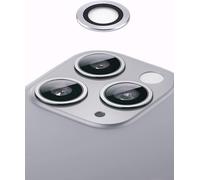Rear Camera Protector For Iphone 11 Pro Max/Iphone 11 Pro/Iphone 12 Mini/Iphone 12,[3 Pieces] Metal Lens Ring Camera Protector [High Definition,Anti-Scratch]-Silver