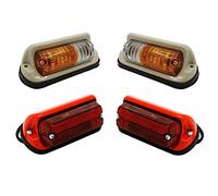 Rear Light and Side Indicator Set Without Bulbs for Massey Ferguson 135 135 148 165 168 175 178 185 188 Tractor