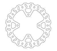 Rear Mud Brake Disk Nitro ideal in muddy conditions - thickness 4 mm