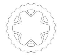 Rear Mud Brake Disk Nitro ideal in muddy conditions - thickness 4 mm
