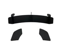 Rear Roof Spoiler Noir Voiture Pare-Chocs Arrière Diffuseur Support D'échappement 3 Ailettes Séparateur Démarrage Spoiler Plaque Lèvre pour VW pour Scirocco R 09-16 Rear Spoiler