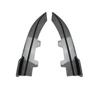 Rear Roof Spoiler pour BMW Série 4 pour G22 pour G23 20-23 Voiture Pare-Chocs Arrière Lèvre Latérale Becquet Coin Protecteur Diffuseur Séparateur Réglage Rear Spoiler(Look de Carbone)