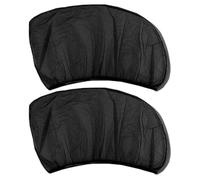 Rear Side Car Window Shade - Breathable Mesh UV Protection Fly Cover, Durablee Translucent Sun Shield Accessory | for Cars SUVs Travel Driving Heat Reduction Privacy Comfort Interior Uses