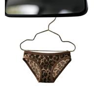 Rear View Mirror, Universal Interior Clip on Panoramic | Funny Underwear with Hanger | Rear View Mirror Charm Car Decor for Women Men Driver Truck SUV RV Sedan Vehicle Automotive Home Office Wall