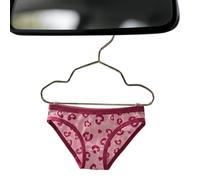 Rear View Mirror, Universal Interior Clip on Panoramic | Funny Underwear with Hanger | Rear View Mirror Charm Car Decor for Women Men Driver Truck SUV RV Sedan Vehicle Automotive Home Office Wall