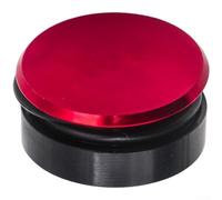 Rear Wiper Hole Cover Cap Aluminum Alloy Black Red(Red) | Aluminum alloy build, rust resistant, fits pour honda Civic, pour acura, lightweight 0.05kg, easy clean