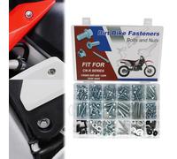 REARACE Kit de 250 boulons pour CR60R 1983-1984, CR80R 1980-2002, CR85R 2003-2007, CR125R 1974-2007, CR250R 1973-2007, CR500R 1984-2001. Ensemble complet FC. Aération de carrosserie Boulons Attaches