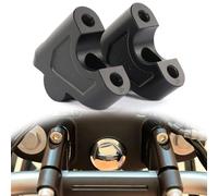 REARACE Rehausseurs de guidon de moto, kit de serrage décalé de 22 mm, hauteur de 30 mm, compatible avec Royal Enfield Himalayan 2018-2023/Himalayan Scram 411 2022-2023/350 Hunter 2022-2023