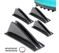 rearbumperSpoiler for Car, Fin Diffuser Kit - rearbumperDeflector for Enhanced rearbumperProtection, Car Modified Accessories