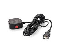 REARMASTER Câble d'alimentation pour Caméra de Voiture DASHCAM,Con Un Doppio Interruttore Due Modalità,24 Heures Mode de Surveillance et Mode de ACC, Connexion ODB