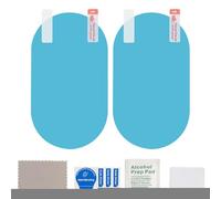 Rearview Mirror Protective Film, Nano Waterproof Coating Sticker, Clear HD Safety Driving Film, Anti Fog Anti Rain, Scratch Resistant Car Accessory for Driving, Easy Application Car Mirror Cover