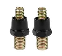 Rearview Mirror Screws for Motorcycle - Double-Headed Transfer Fixing Bolts | Strong Iron Material Heightening Adapter Tool for Scooter, Motorbike Side Mirror Mount, Handlebar Replacement Parts