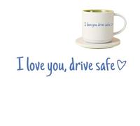 Rearview Mirror Sticker - 4.33x0.79 Inch Cute Interior Decor for Cars, Motorbikes with Waterproof PVC, Auto Window Decals for Sedans SUV Scooters, Black/White, Easy Gift Packaging