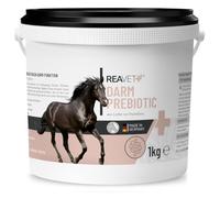 ReaVET Darm Prébiotique 1kg pour Chevaux, Gastro-intestinal Cheval, Eau fécale Chevaux, problèmes intestinaux Cheval, Produit Naturel sans céréales sans additifs