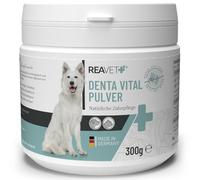 ReaVET DentaVital soin dentaire chien & chat 300g - détartrant chien, remède contre le tartre chien, mauvaise haleine chien chat, contre la mauvaise haleine chez le chien