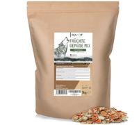 ReaVET Fruits et légumes avec herbes 1 kg, flocons de légumes pour chien, sans céréales, additif Barf pour chien, flocons de légumes pour chien
