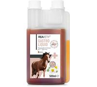 ReaVET Gastro Liquide pour Chevaux 500 ML - Cheval Gastro-intestinal, Eau fécale Chevaux, problèmes intestinaux Cheval, Produit Naturel à Base d'herbes sans additifs