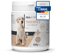 ReaVET MagenMild Poudre pour Chiens 500g - rééducation intestinale Chien Accumulation Flore intestinale, en Cas de diarrhée Chien, Gastro-intestinal Chien, Protection estomac Chien
