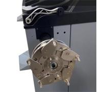 RebarTech Adaptateur d'équilibreuse de Roues (Arbre de 36 mm) pour Machine d'équilibrage de pneus à Arbre de 36 mm de diamètre, Dispositif de Rotation Universel pour pneus