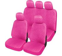 Rebeca Shop - Housses de siège de voiture universelles avant et arrière, en polyester, mod. A21, Rose