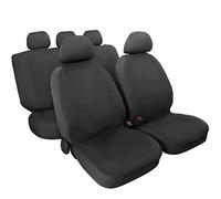 Rebeca Shop Housses de sièges universels pour voitures sans airbag latéral, sans sièges sportifs et sans accoudoirs gris