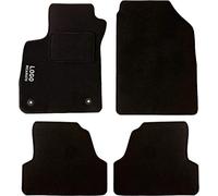 Rebeca Shop® Tapis de voiture compatibles pour Mokka et Mokka X 2012-2019 | Tapis texturés | Tapis noir | Logo brodé talonnette et clip de fixation (compatibles Mokka)