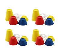 REBECASKYENS Jumbo Lot de 16 tees de golf en caoutchouc - Différentes hauteurs et multicolores - Pour les jours glaciaux