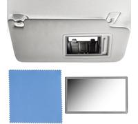 REBECASKYENS Miroir de maquillage de voiture, pare-soleil de voiture, miroir cosmétique, maquillage autocollant, 110 x 60 mm, dossier de siège