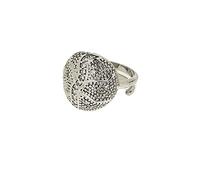 Rebecca Bague Circle Bijoux Open en Bronze mouillé en Or Blanc